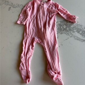 Kyte BABY Soft Pink Footed One Piece